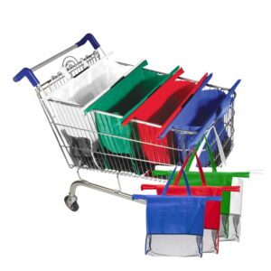 שופינג – סט 4 סלי קניות רב שימושיים