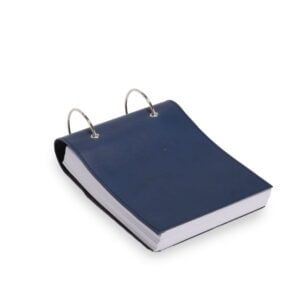 טקסט – פנקס עם טבעות ממו