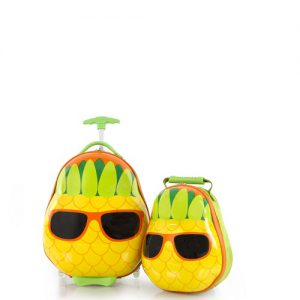 מזוודת ילדים-אננס+תיק קטן